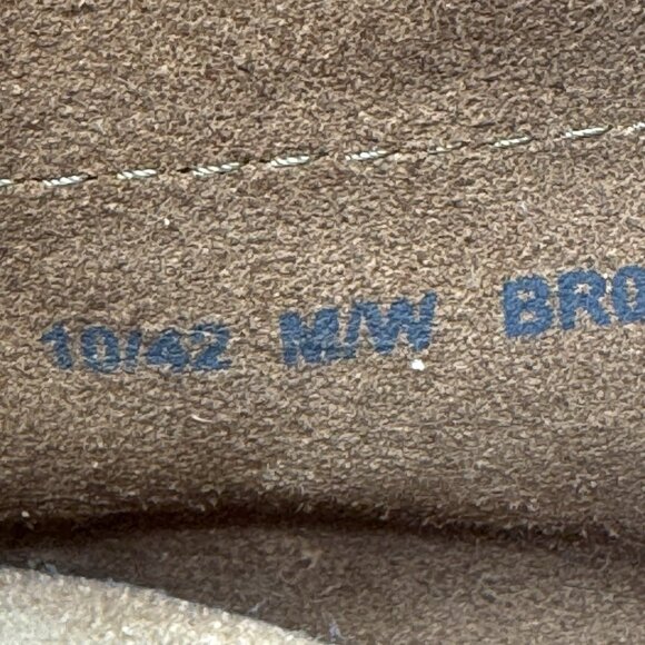 Born Nuala Mable Leaf Brown Leather Nubuck Chukka Bootie size 10 - Picture 9 of 9